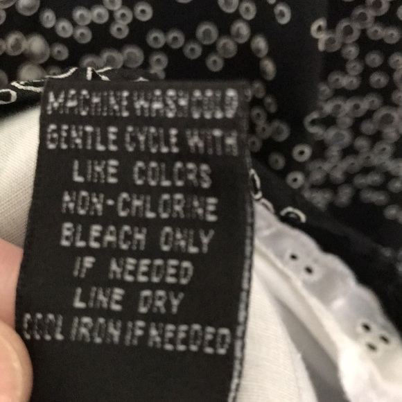 🖤AGB DRESS BLACK & WHITE COOL BUBBLES PATTERN SIZE 14 GREAT CONDITION! - Picture 7 of 11